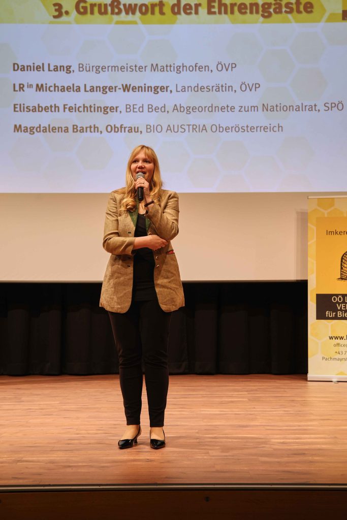 Ehrengast Nationalrats-Abgeordnete Elisabeth Feichtinger